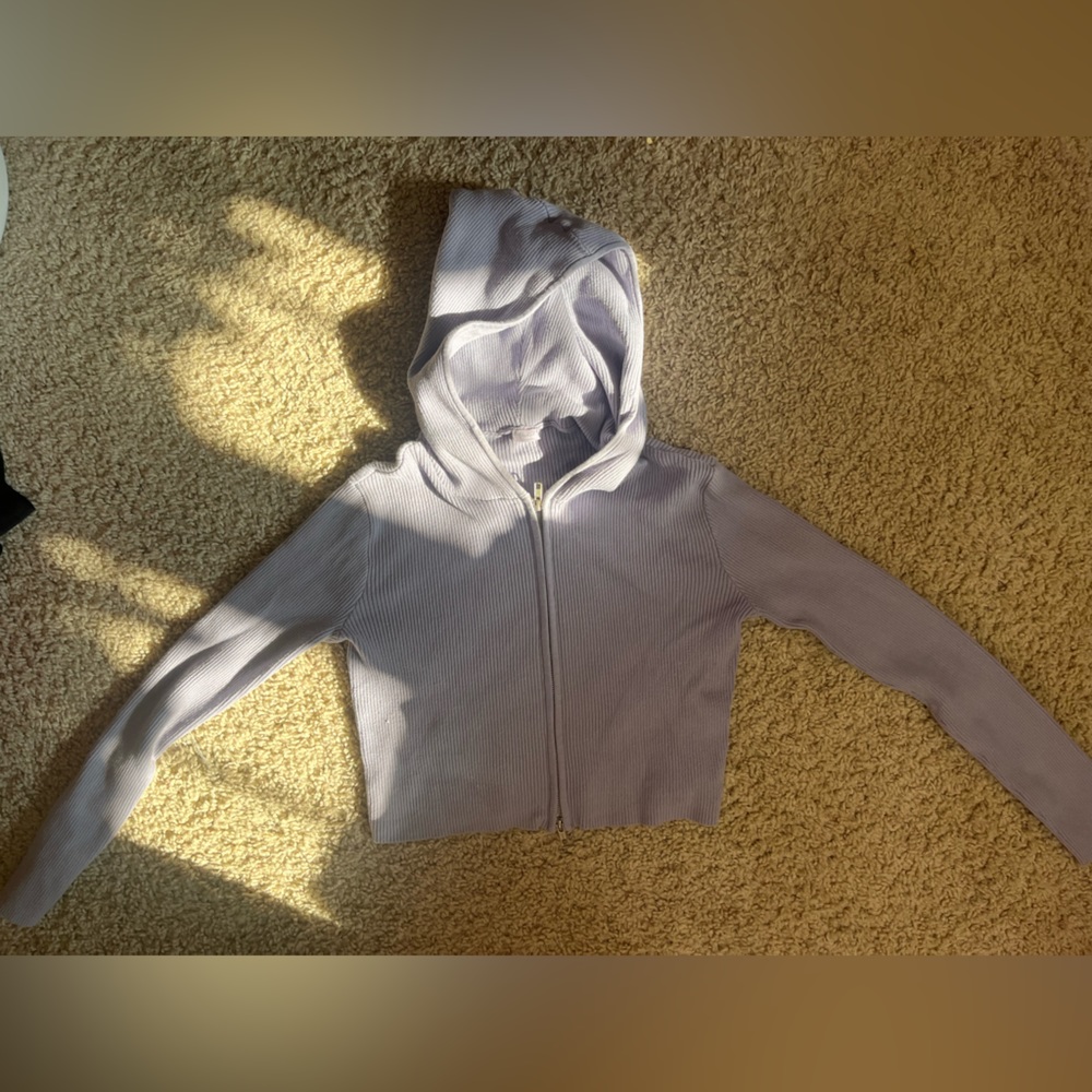 Pacsun purple zip up